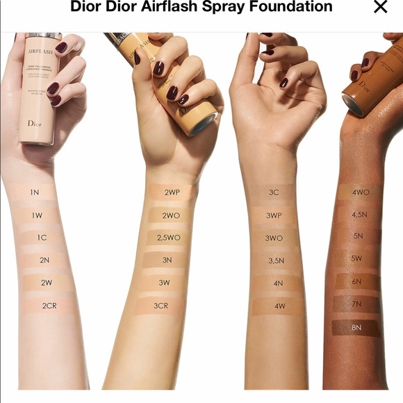 New 2WO Dior Airflash Spray Foundation - Picture 6 of 16